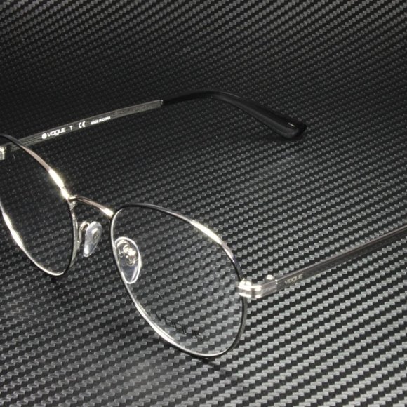 Vogue Women's Black and Silver Eyeglasses! - Picture 1 of 4